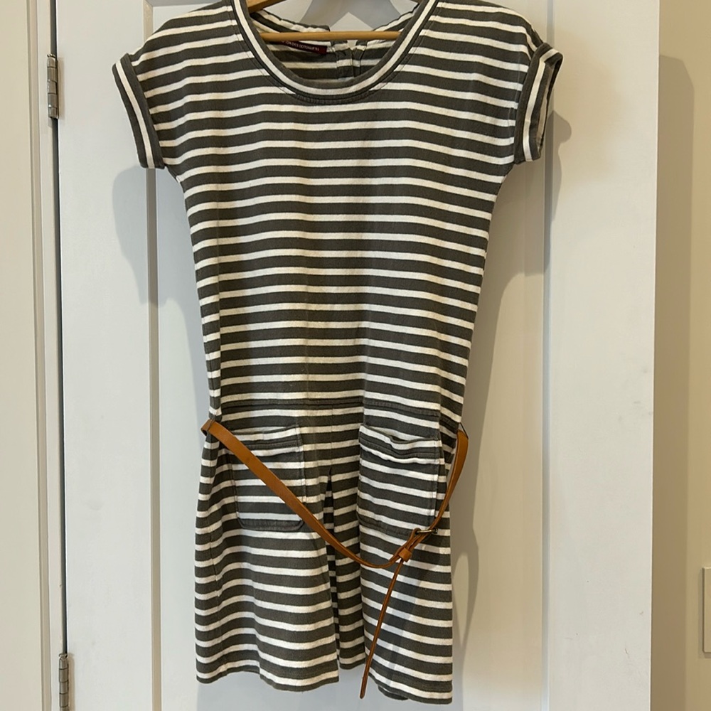 Comptoir des Cotonniers dress with leather belt